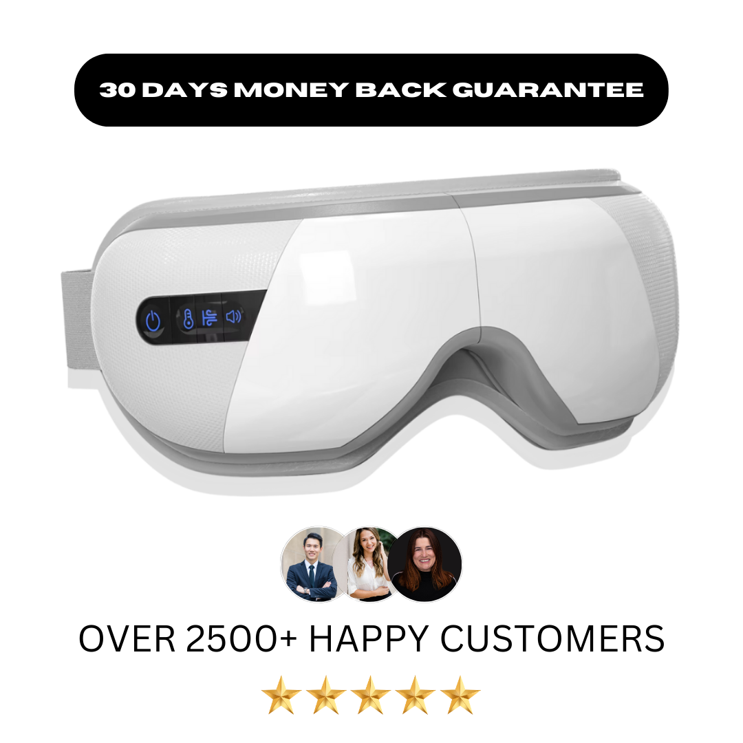 Wovee Smart Heated Eye Massager — Relax, Revive, Rejuvenate!